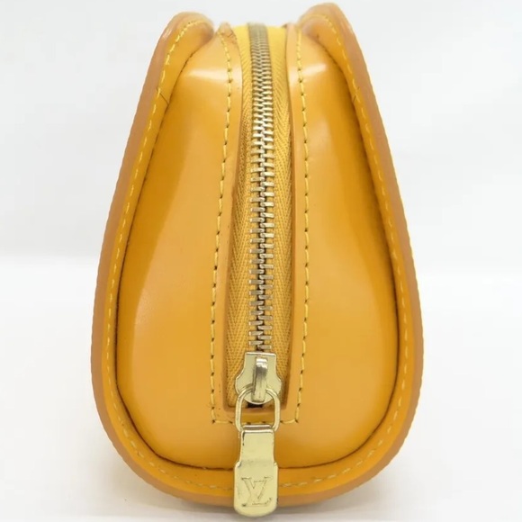 Like 🆕 Louis Vuitton Pouch Dauphine PM Epi Leather in Yellow - Preloved - Picture 15 of 16